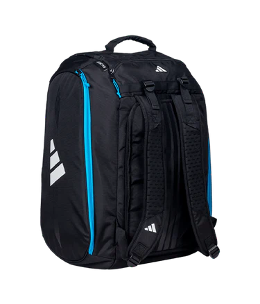 Paletero Adidas Protour Negro/Azul 3.4 2025