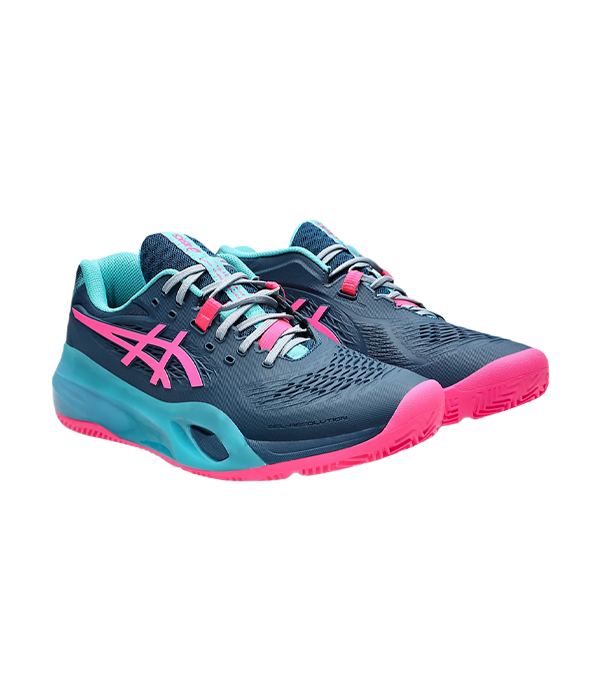 Asics Gel-Resolution X Mujer Azul/Rosa 2025