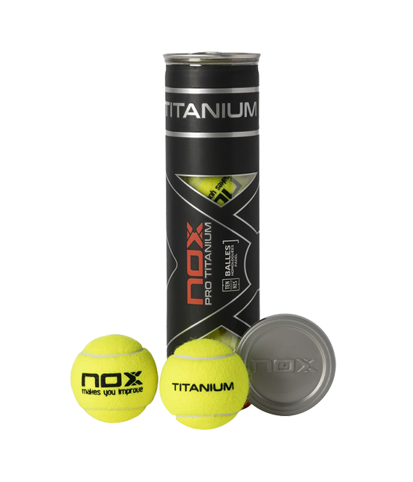 Caja Pelotas Nox Pro Titanium (x4)