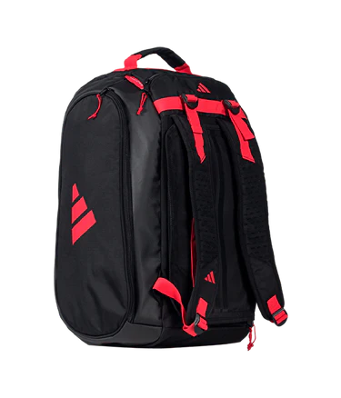 Paletero Adidas Tour Negro/Rojo 3.4 2025