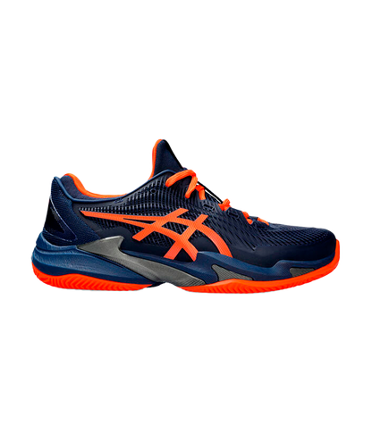 Asics Court FF 3 Clay Azul/Naranja