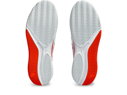 Asics Resolution 9 Clay Blanco/Rojo 2024