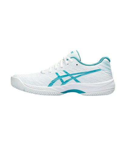 Asics Gel Game 9 Blanco/Azul Mujer 2023