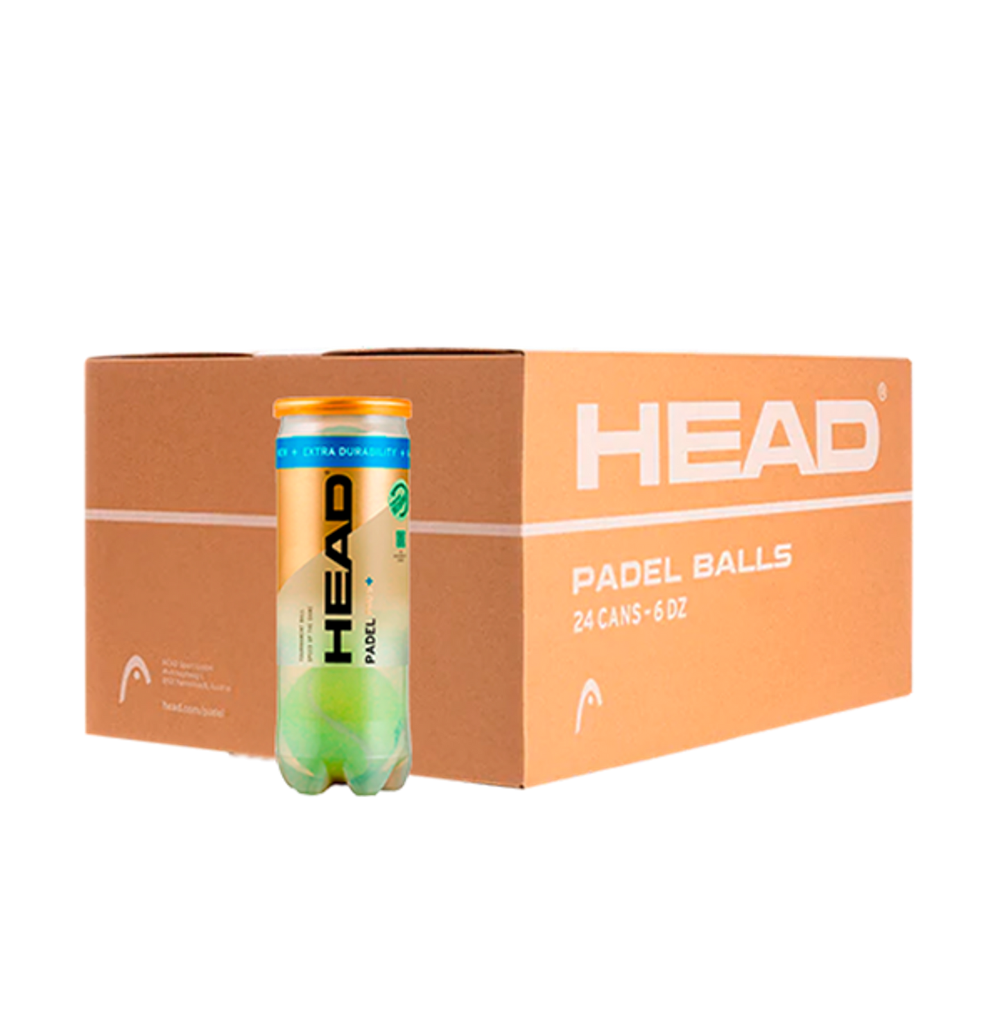 Caja Pelotas Head Padel Pro S+ 2025