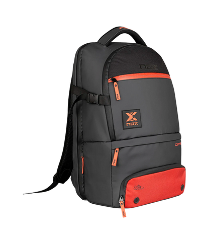 Mochila Nox Luxury Open Series Negro/Rojo 2024