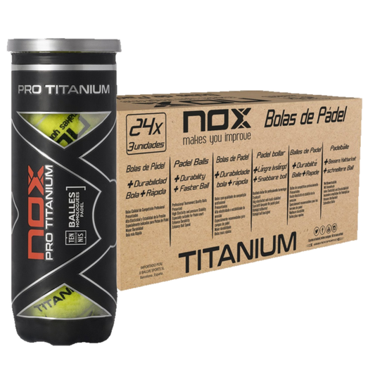 Caja Pelotas Nox Pro Titanium